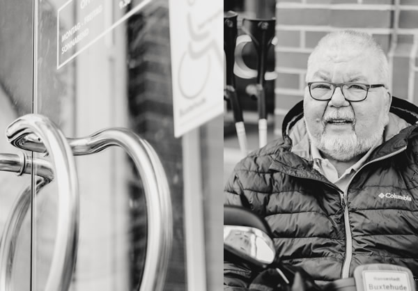 Jens Friedrich, E-Scooter-Fahrer